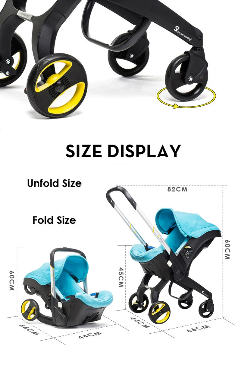 TheKidCaddy™ Snug Bug 3-in-1 Stroller