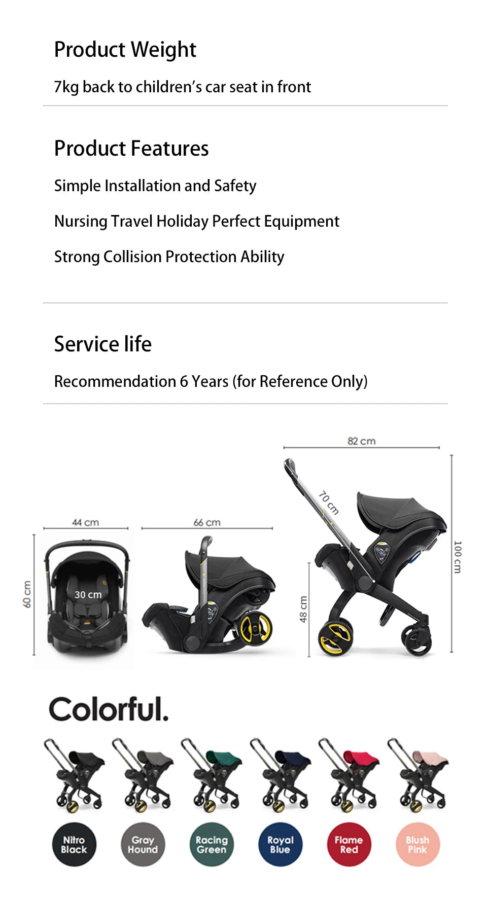 TheKidCaddy™ Snug Bug 3-in-1 Stroller